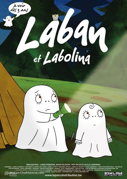 Lilla sp&ouml;ket Laban: Sp&ouml;kdags - Belgian Movie Poster