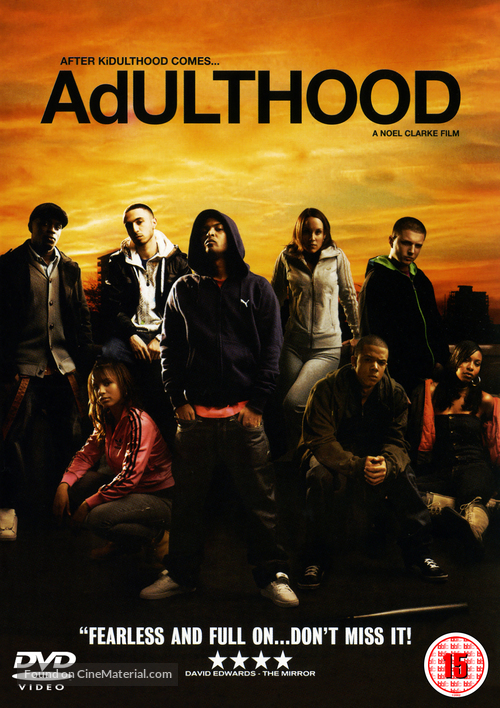 Adulthood - British DVD movie cover