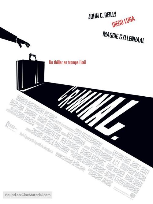 Criminal - French Movie Poster