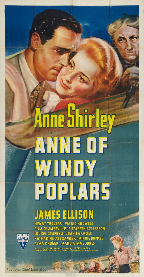 Anne of Windy Poplars - Movie Poster