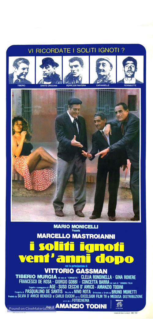 I soliti ignoti vent&#039;anni dopo - Italian Movie Poster