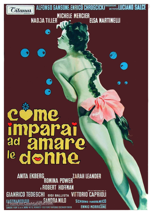 Come imparai ad amare le donne - Italian Movie Poster