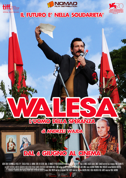 Walesa. Czlowiek z nadziei - Italian Movie Poster