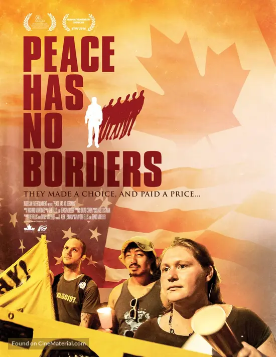 Peace Has No Borders - Canadian Movie Poster