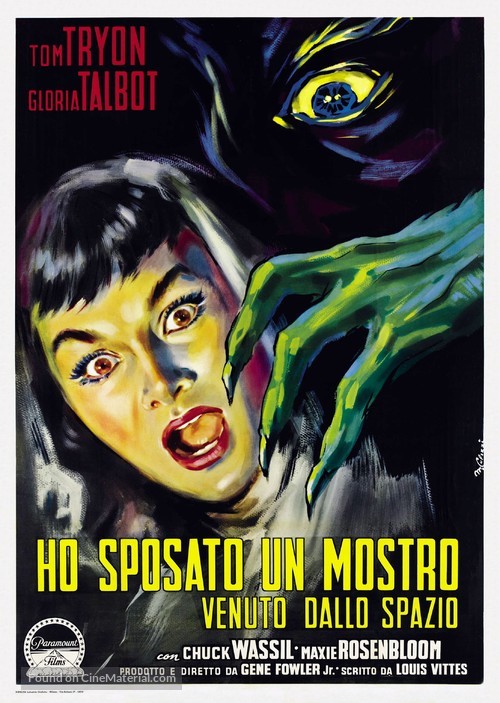 I Married a Monster from Outer Space - Italian Movie Poster