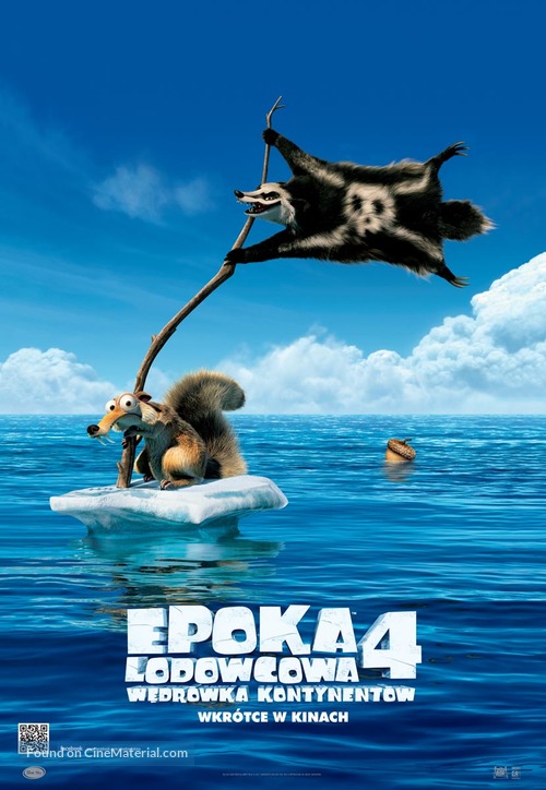 Ice Age: Continental Drift - Polish Movie Poster