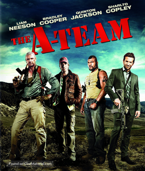 The A-Team - Blu-Ray movie cover