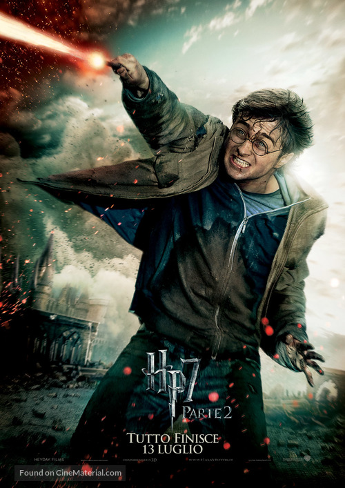 Harry Potter and the Deathly Hallows - Part 2 - Italian Movie Poster