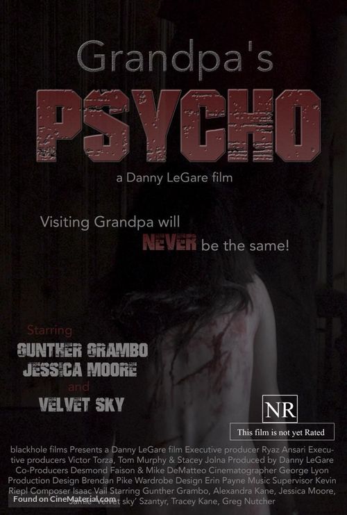 Grandpa&#039;s Psycho - Movie Poster