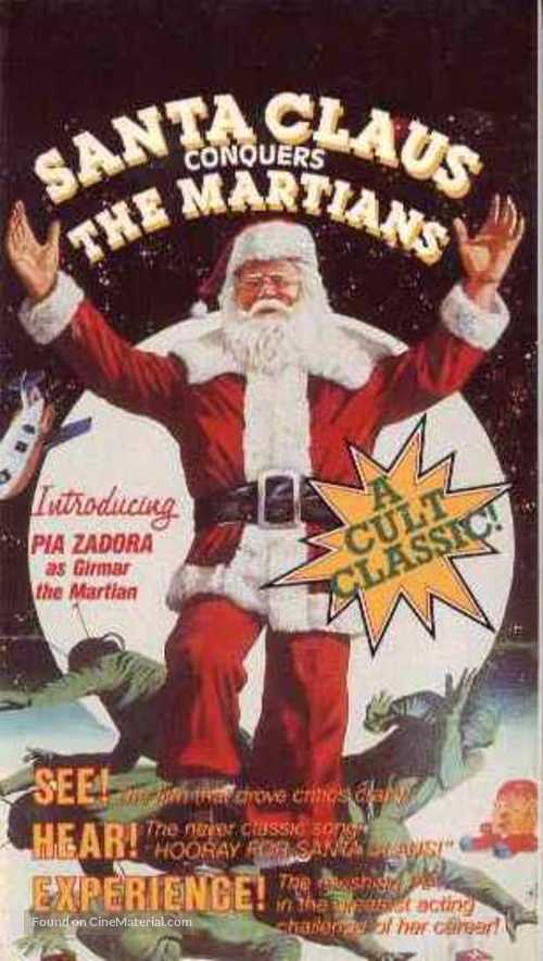 Santa Claus Conquers the Martians - VHS movie cover