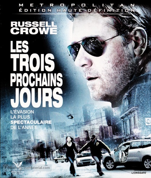 The Next Three Days - French Blu-Ray movie cover
