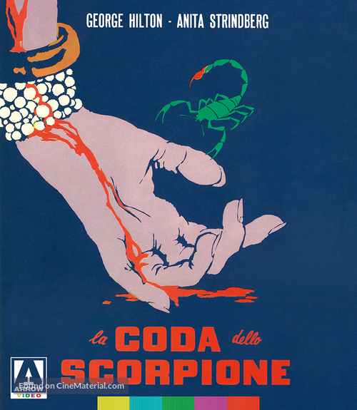 La coda dello scorpione - British Blu-Ray movie cover
