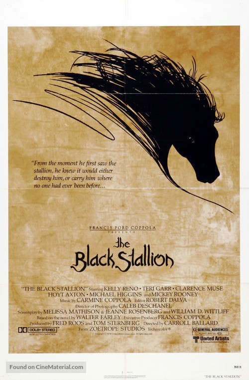The Black Stallion - Movie Poster