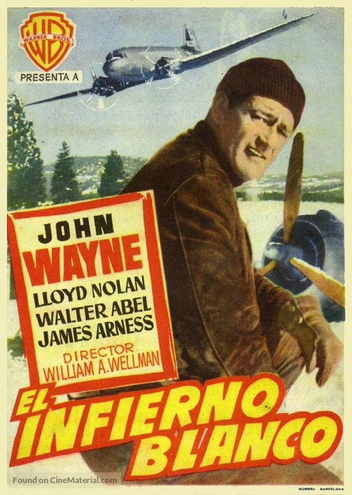 Island in the Sky - Spanish Movie Poster