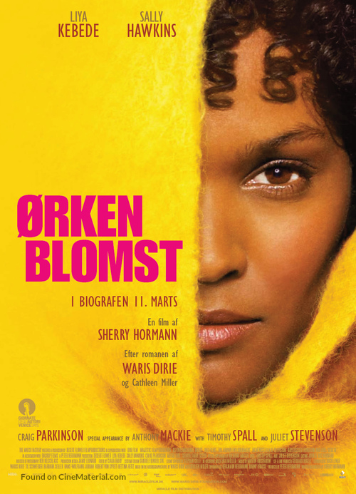 Desert Flower - Danish Movie Poster