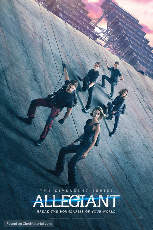 The Divergent Series: Allegiant - Norwegian Movie Poster