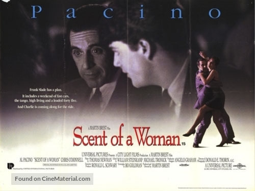 Scent of a Woman - British Movie Poster