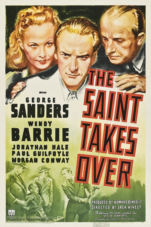 The Saint Takes Over - Movie Poster