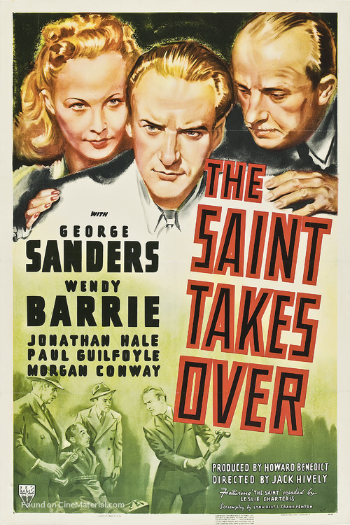 The Saint Takes Over - Movie Poster