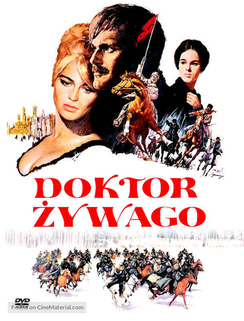 Doctor Zhivago - Polish DVD movie cover