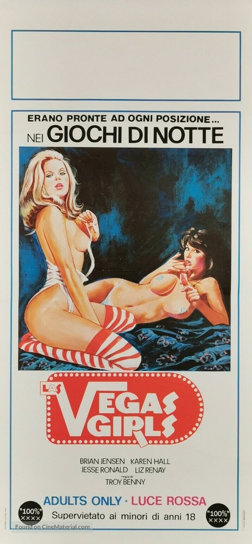 Las Vegas Girls - Italian Movie Poster