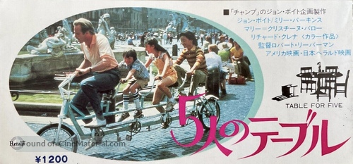 Table for Five - Japanese Movie Poster