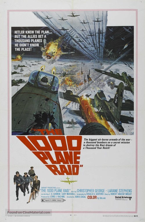 The Thousand Plane Raid - Movie Poster