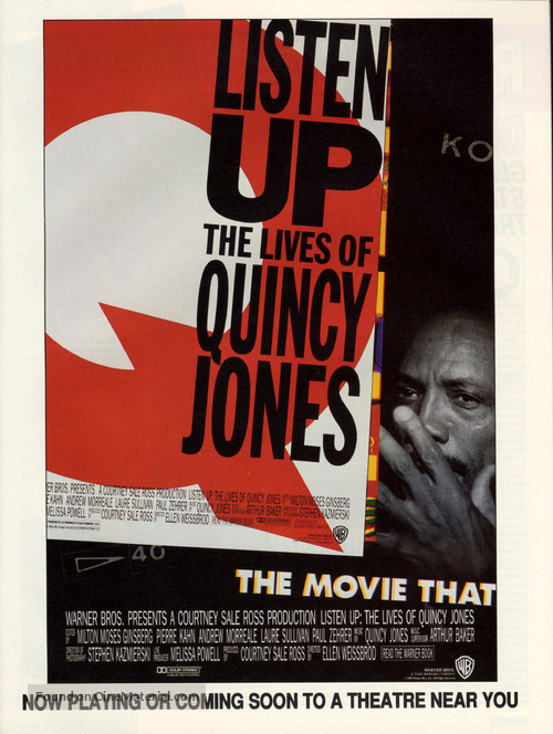 Listen Up: The Lives of Quincy Jones - Movie Poster