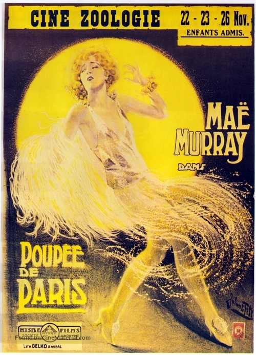 The French Doll - Belgian Movie Poster