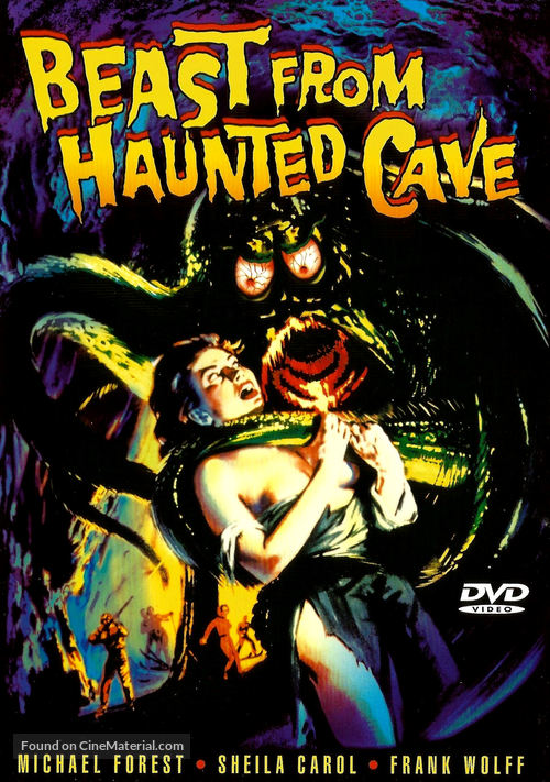 Beast from Haunted Cave - DVD movie cover