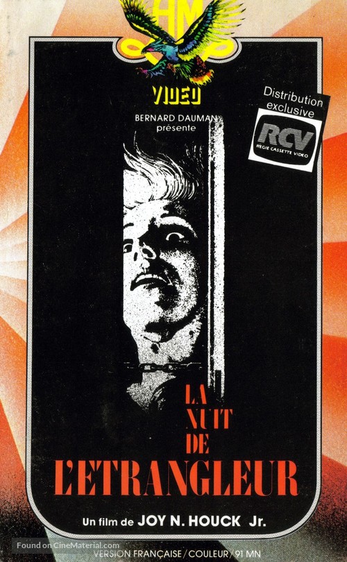 Night of the Strangler - French VHS movie cover