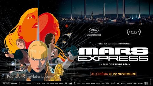 Mars Express - French Movie Poster