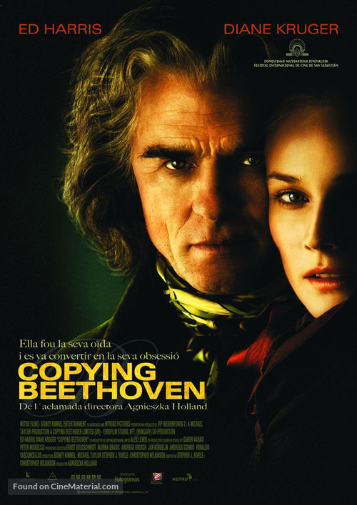 Copying Beethoven - Andorran Movie Poster