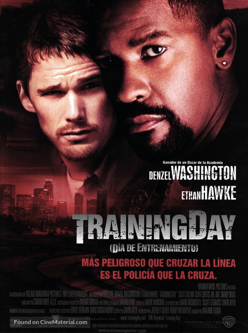 Training Day - Spanish Movie Poster