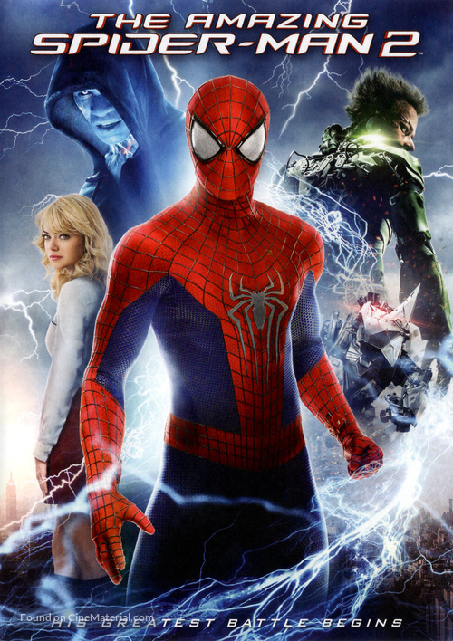 The Amazing Spider-Man 2 - Movie Cover