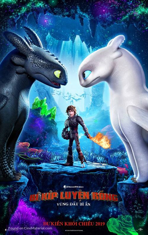 How to Train Your Dragon: The Hidden World - Vietnamese Movie Poster