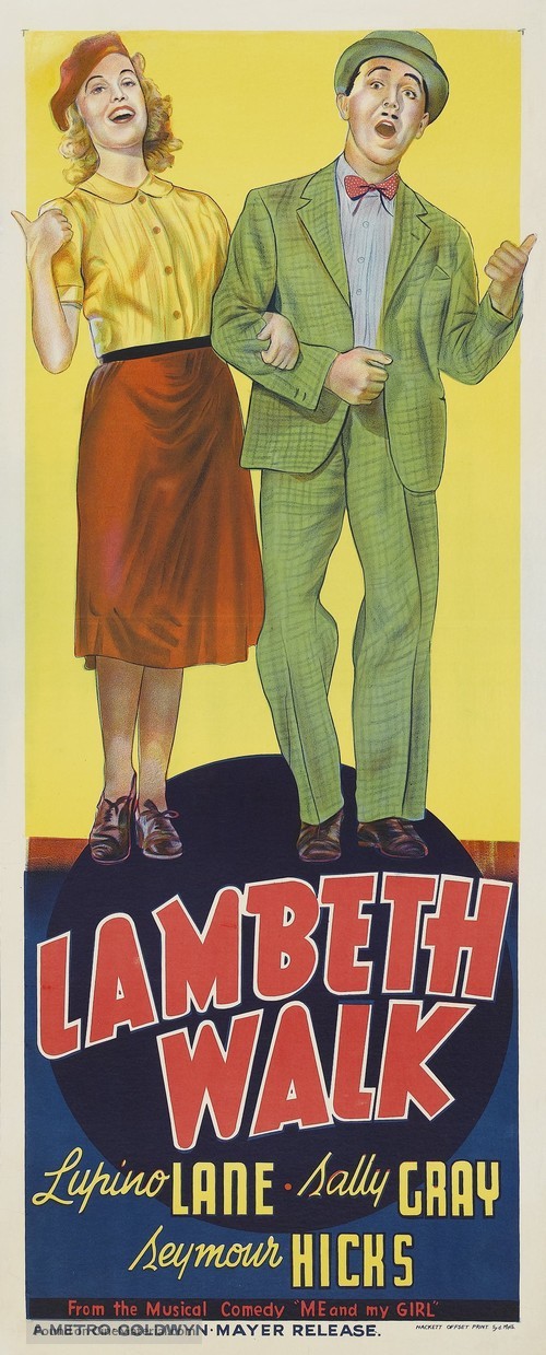 The Lambeth Walk - Australian Movie Poster