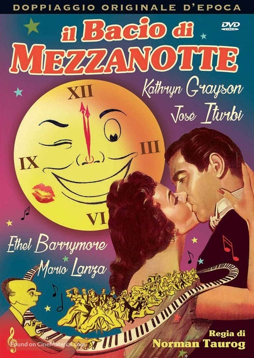 That Midnight Kiss - Italian DVD movie cover