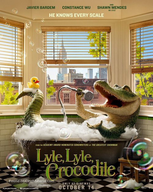 Lyle, Lyle, Crocodile - British Movie Poster