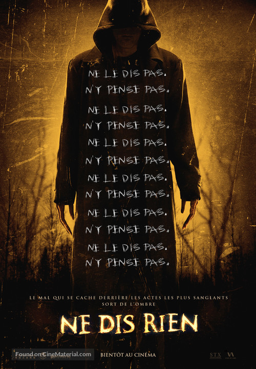 The Bye Bye Man - Canadian Movie Poster