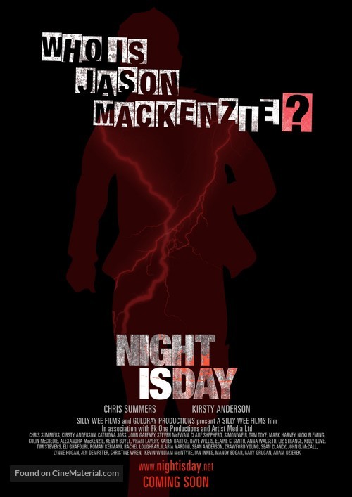 Night Is Day: The Movie - British Movie Poster