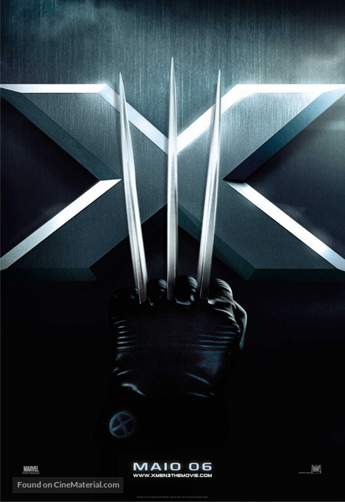 X-Men: The Last Stand - Brazilian Movie Poster