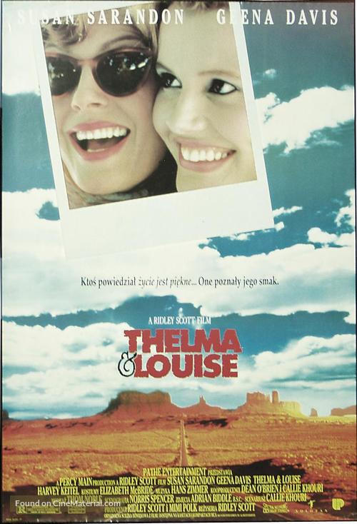 Thelma And Louise - Polish Movie Poster