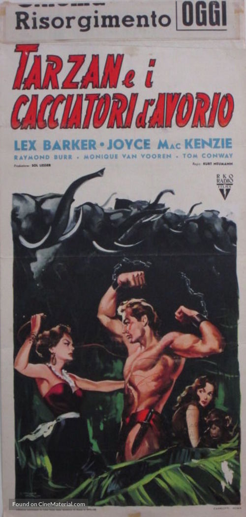 Tarzan and the She-Devil - Italian Movie Poster