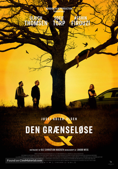 Den gr&aelig;nsel&oslash;se - Danish Movie Poster