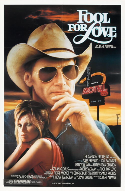 Fool for Love - Movie Poster
