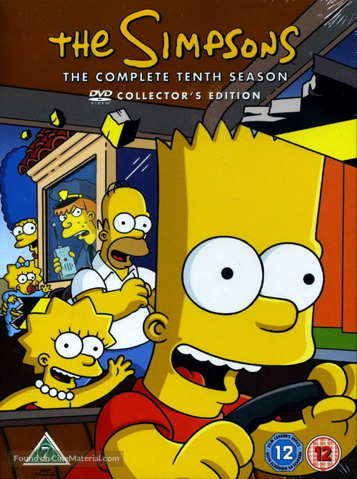 &quot;The Simpsons&quot; - British DVD movie cover