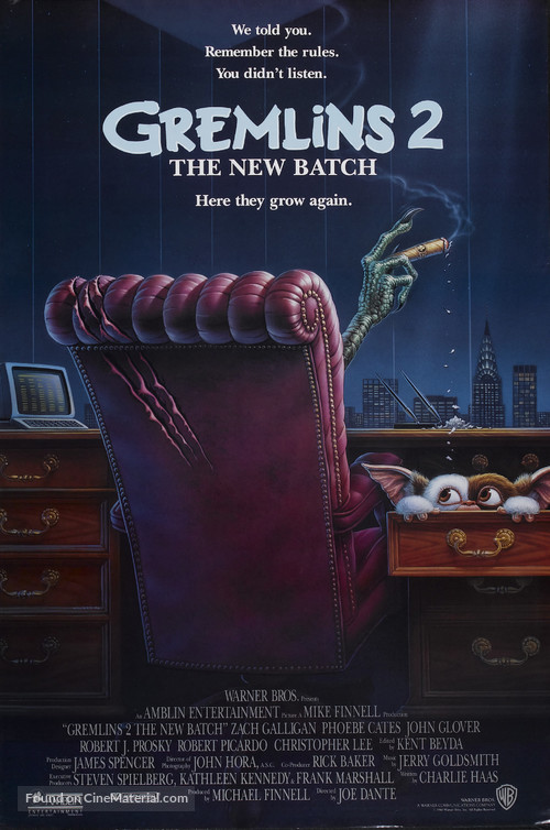 Gremlins 2: The New Batch - Movie Poster