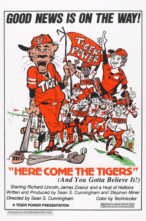 Here Come the Tigers - Movie Poster