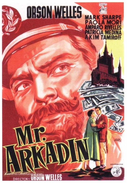 Mr. Arkadin - Spanish Movie Poster